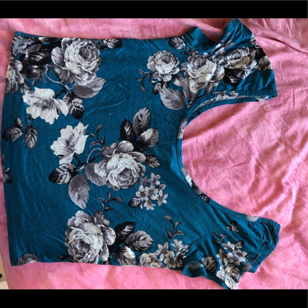 Floral crop top